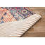 Tapis oriental tressé à la main bleu / orange / rouge-1147169455