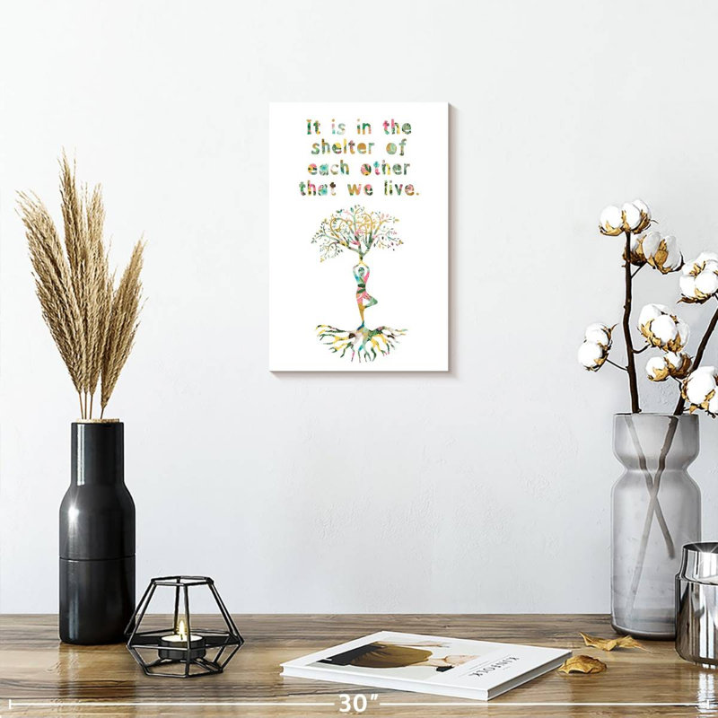 Tergel Yoga Tree, 12" H x 8" W