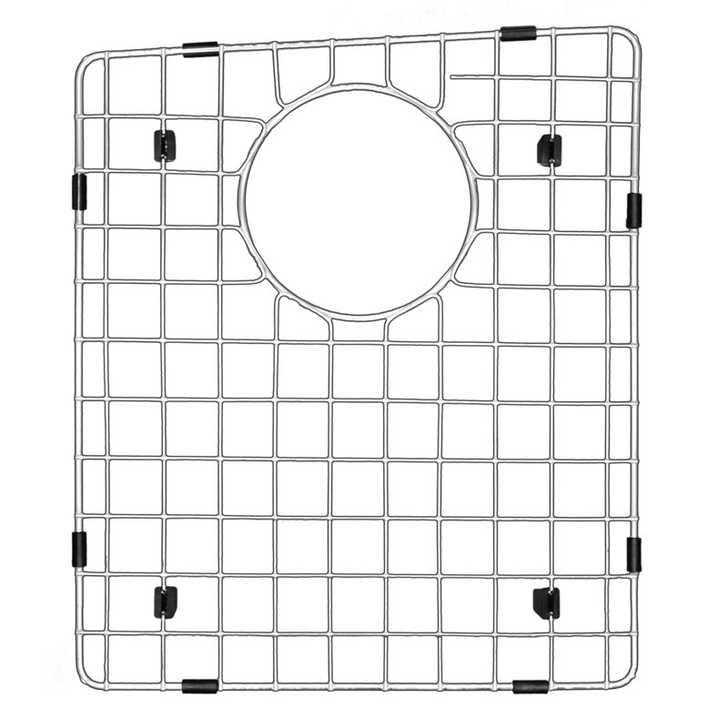 Karran 12-3/4 In. X 15 In. Stainless Steel Bottom Grid Fits Qt-710 / Qu-710