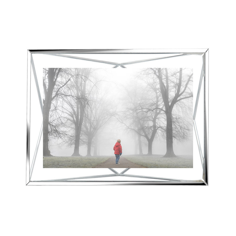 Cadre photo Topawa, 4 po x 6 po, Chrome