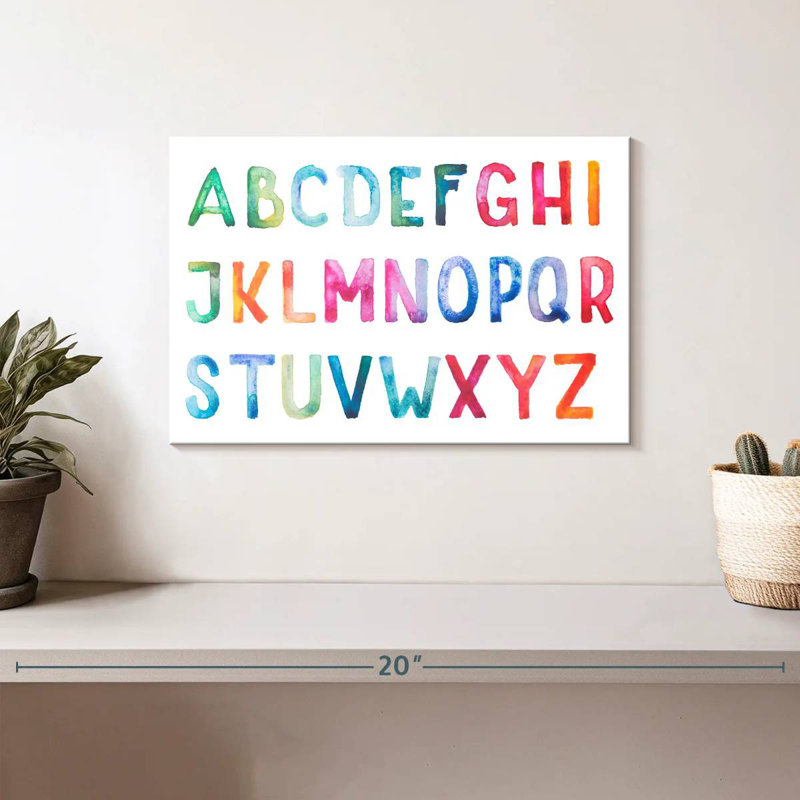 Alphabet, H 8 po x l 12 po
