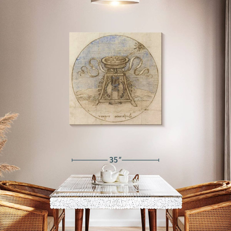 Boussole gyroscopique, 36" H x 36" W