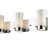 Transitional 4 Light Candle Shade Vanity Light