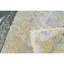 Hand Knotted Abstract Area Rug in Charcoal/Gold/Ivory-945524483