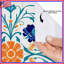 Rideaux de douche Floral-395483854