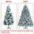 Flocked Artificial Christmas Tree-1117834404