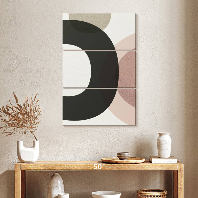 Avery Minimalist Circles I, 38" H x 24" W