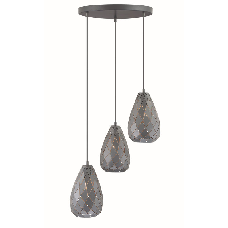 Luminaire larmé à 3 lumières unique Arlie