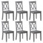 Chaises de salle à manger en bois de 17 po de large Brookner-101193050-99306171