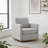 30.5" W Upholstered Comfy Swivel Club Chair-850508340