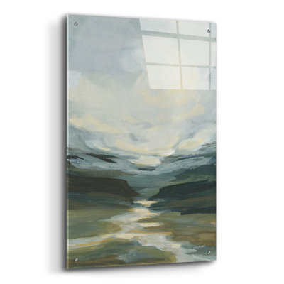 Art mural en verre «Blain Bottom» par Haley Knighten