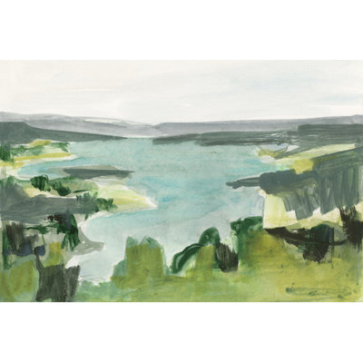 Riverside Sketch II by Victoria Barnes - Painting