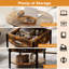 Wynny Lift Top Extendable 4 Legs Coffee Table with Storage-1012390960