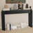 Console Table with Fluted Legs and Drawers-1503848575