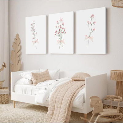 3 Piece Wrapped Canvas Wall Art