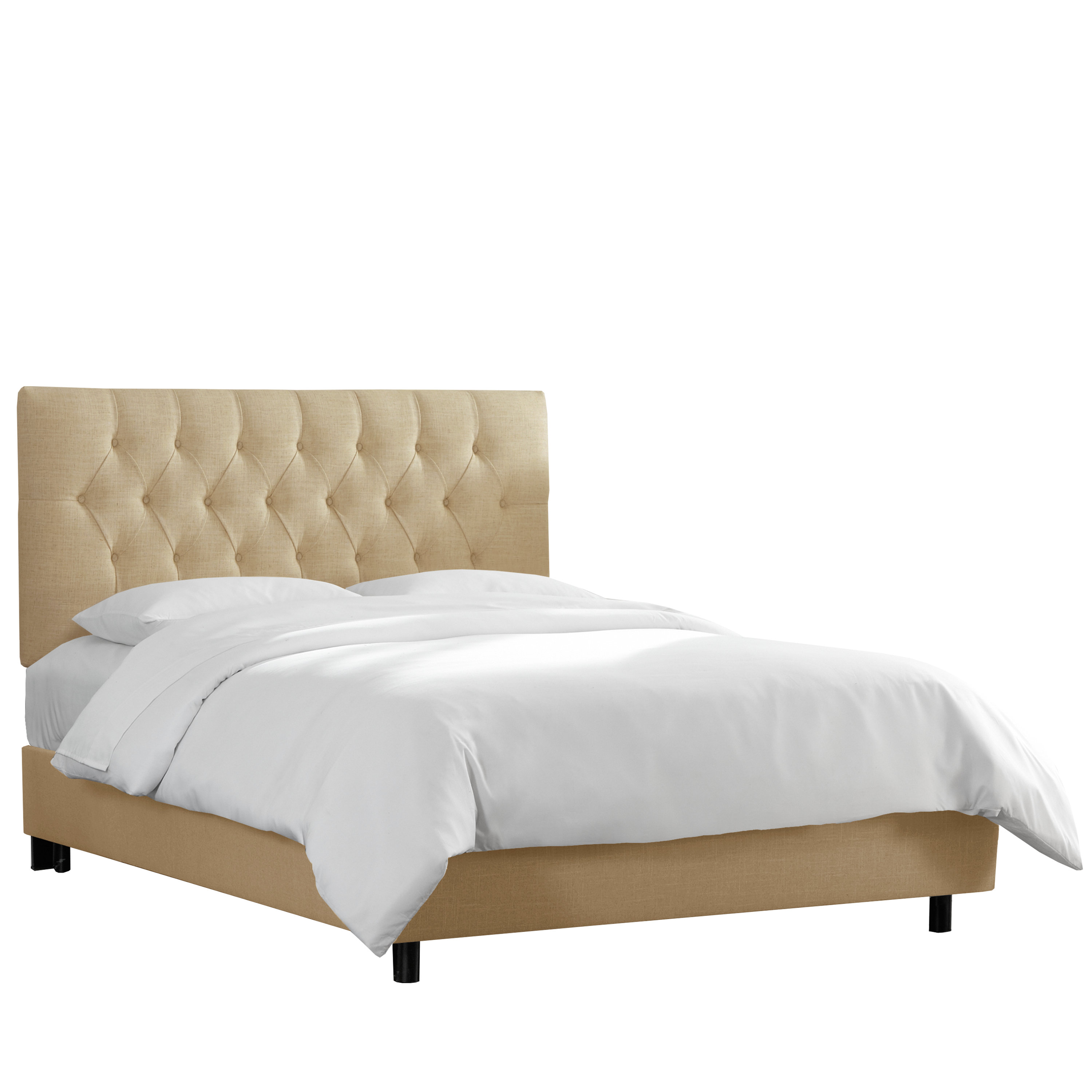 Bridget upholstered panel deals headboard