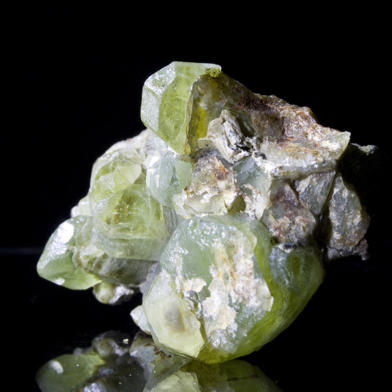 Terminated Peridot Cluster - Pakistan