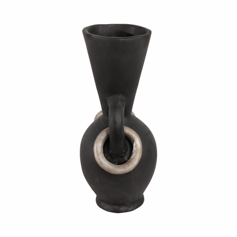 Xixa Handmade Ceramic/Porcelain Table Vase, 18'' H X 9'' W X 8'' D