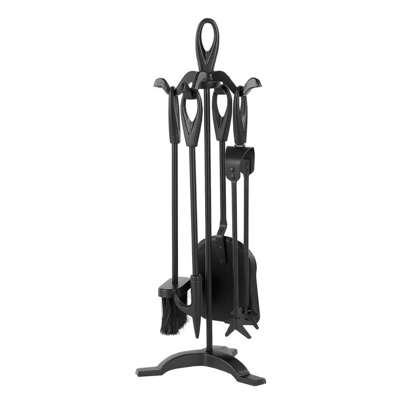 Iron Fireplace Tool Set