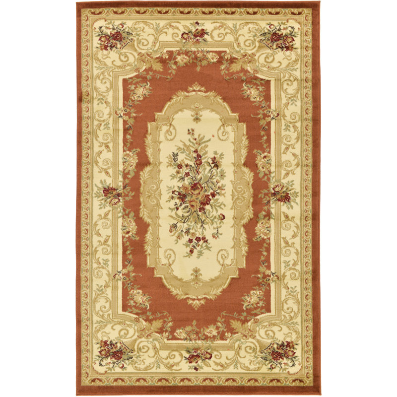 Oriental Area Rug, Rectangle 99 x 160cm