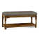 Summer Retreat Wicker Shelf Storage Bench