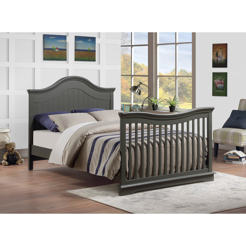 Lit de bébé convertible 4-en-1 Reuben, Noir