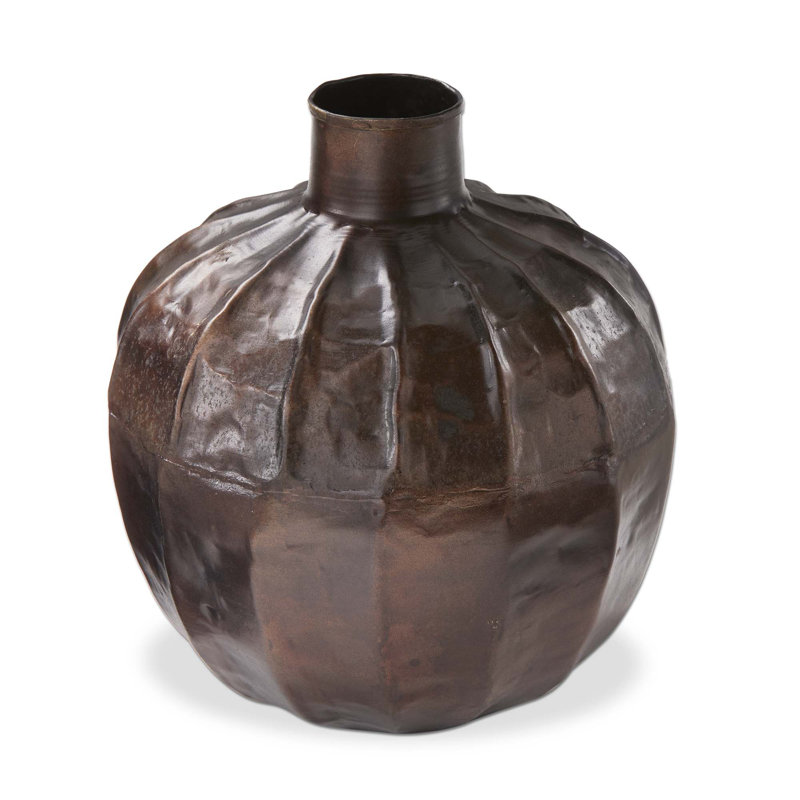 Vase en métal Orb