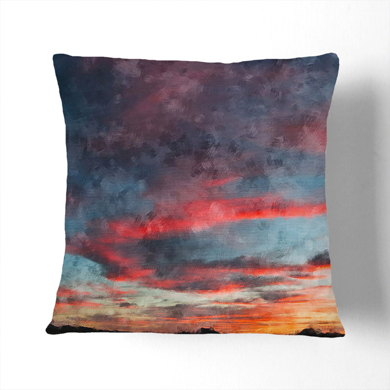 Square Cushion, 55cm H x 55cm W x 20cm D, Stone