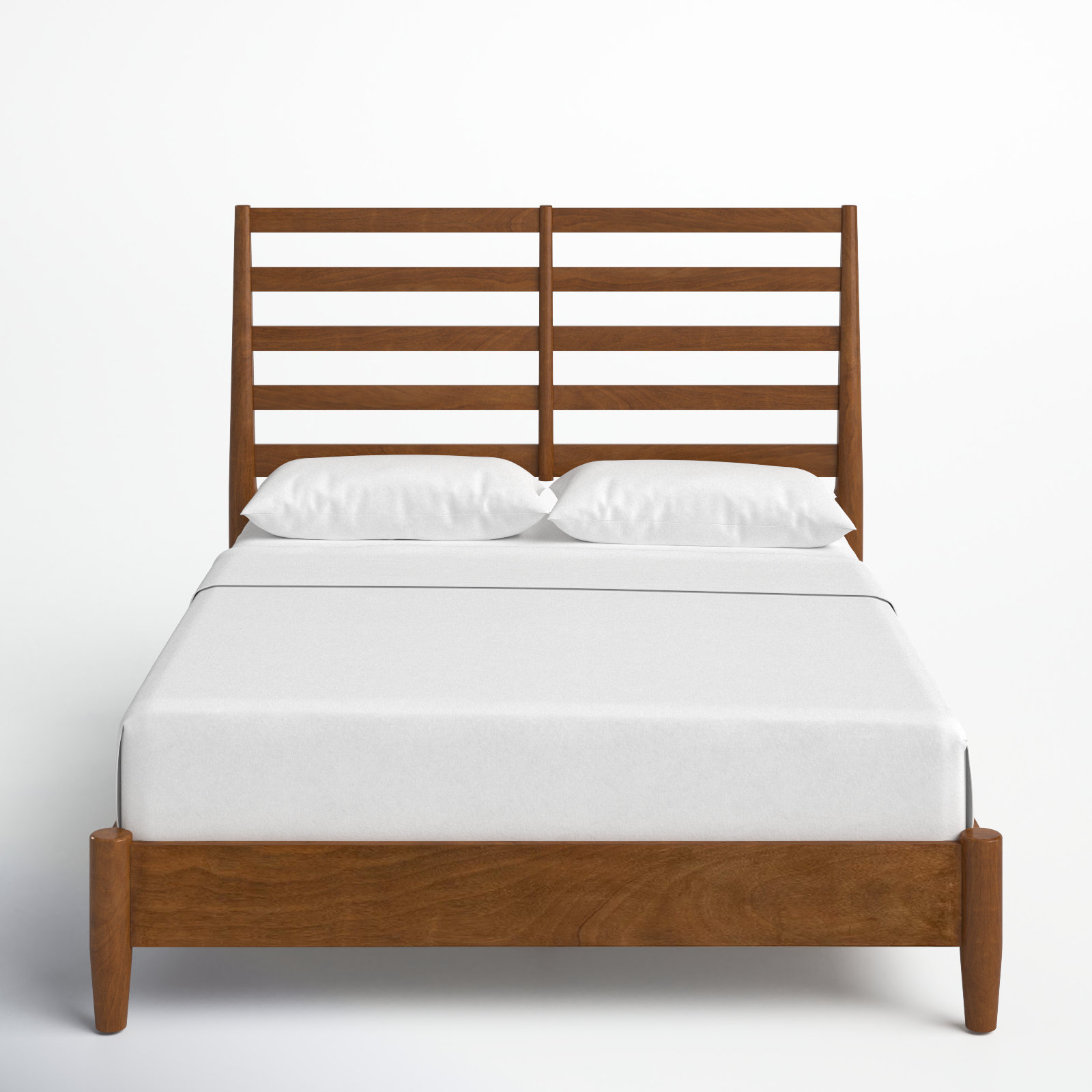 Williams Slatted Bed, Queen, Chestnut