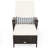 Outdoor Metal Chaise Lounge , Cushion Included-101067706-123185678