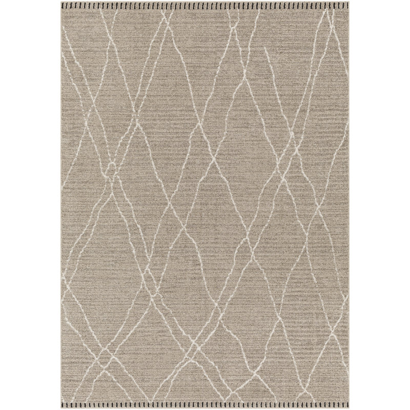 Geometric Indoor Rug, Rectangle 9'2" x 12'