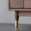 Commode carrée légère de luxe avec tiroirs
