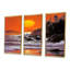 Ensemble de salon Renville - Coastal Waves Wall Art-108460461-108460469