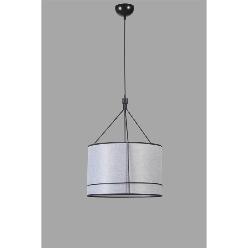 Chandle Chandelier, Black/Grey