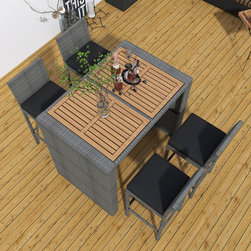 Clivia Bar Set with Stools