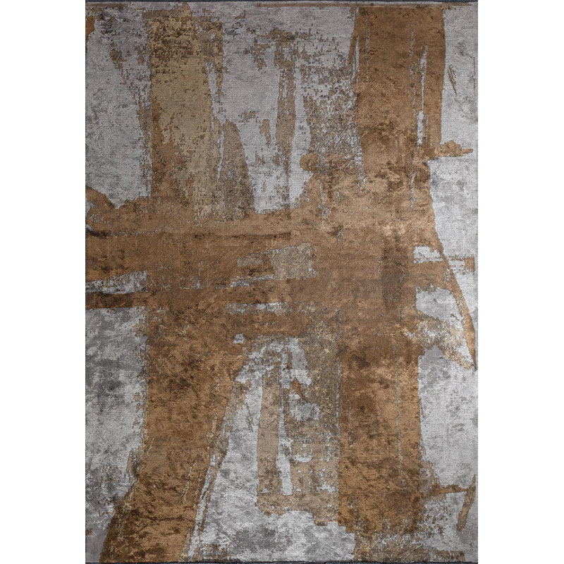 Rapture Abstract Area Rug, Rectangle 9'10" x 14'