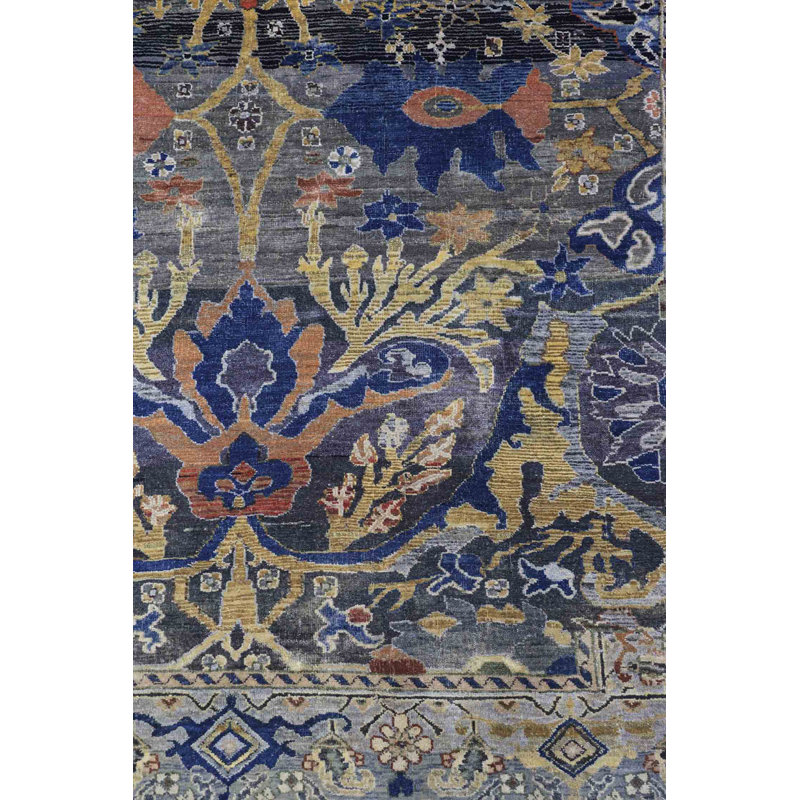 Silk Treasures One-of-a-Kind Rectangle 4' X 6'3" Area Rug