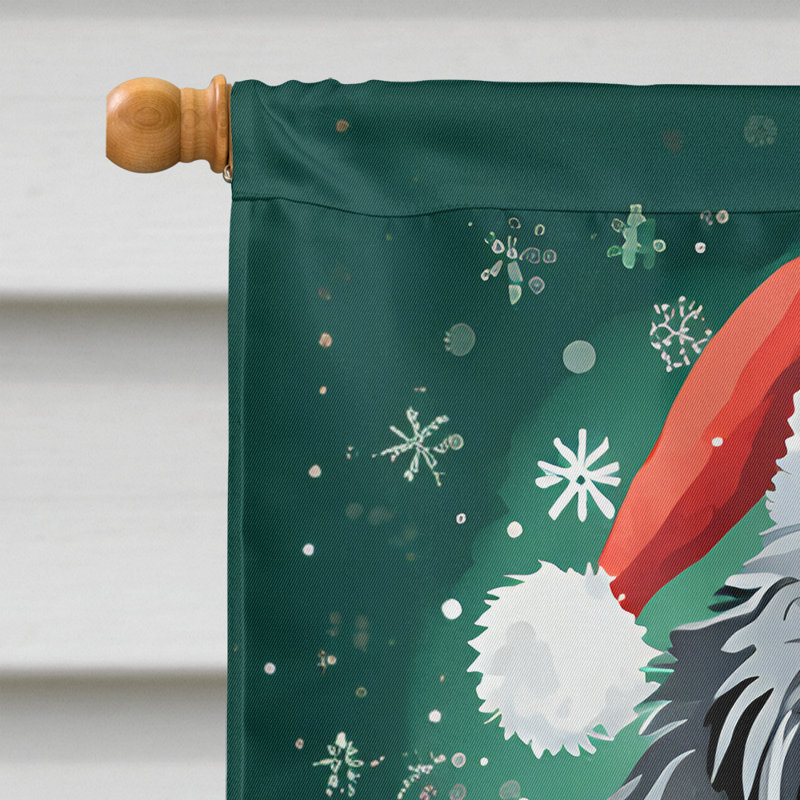Double Sided Polyester Christmas, 40" H x 28" W