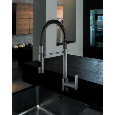 Arena Single Handle Spring Spout Kitchen Faucet