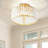 Crystal Semi Flush Mount-890024452