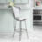 Aryana Contemporary Swivel Counter Stool w/ Design Back-761932870-761932865