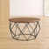 Lupi Solid Wood Top Coffee Table