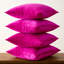Ensemble de 4 housses de coussin en velours de luxe, housse décorative douce pour canapé-lit, salon, canapé, chambre à coucher-118196148-118034454