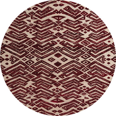 Tapis décoratif multicolore à motif abstrait