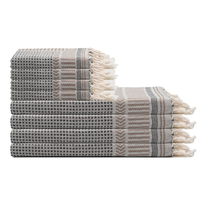Ensemble de serviettes Kilim en coton turc
