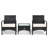 2 - Person Patio Conversation Set with Cushions-1501709707