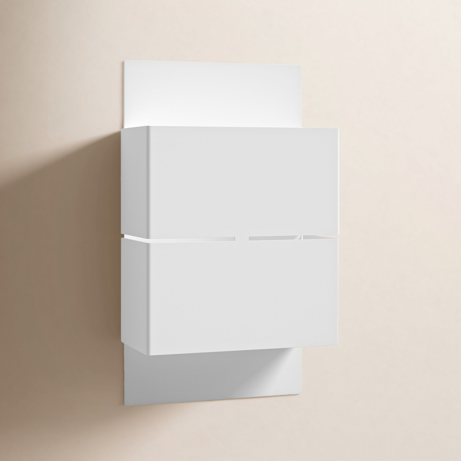 Devonte 2 Light Outdoor Wall Light, White