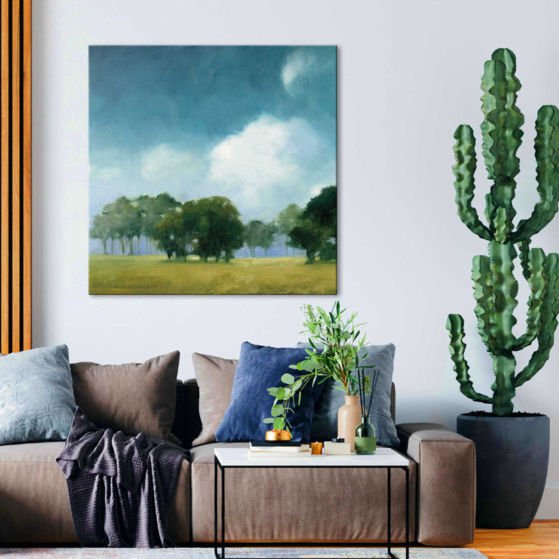 Cloud Dance I - Peinture, Toile tendue, H 28 po x l 28 po x P 1,5 po