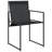  Garden Dining Set Black