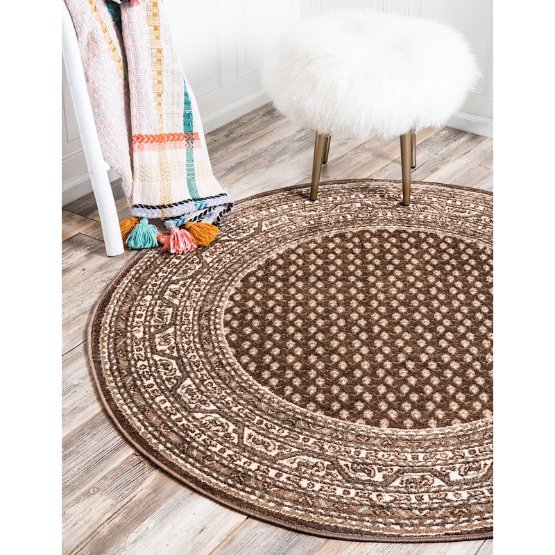 Wingate Oriental Indoor Rug, Round 5'